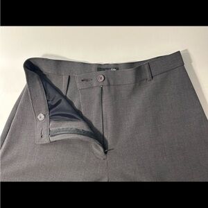 Gray trousers